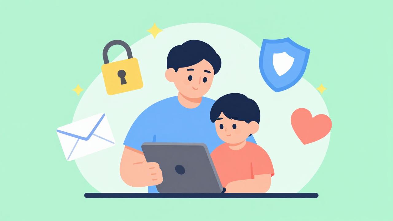 Copertina: Come spiegare la privacy ai bambini: guida pratica per genitori